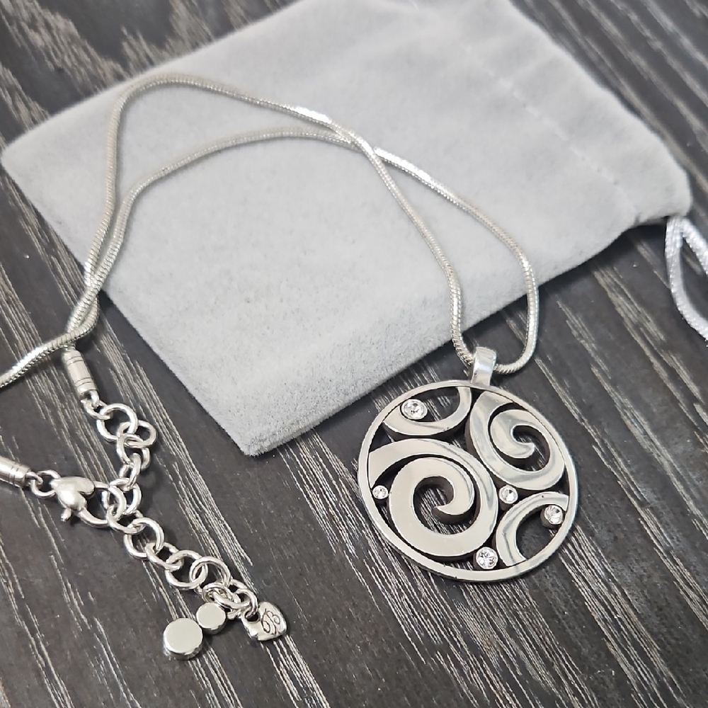 Brighton London Groove Swirl Necklace